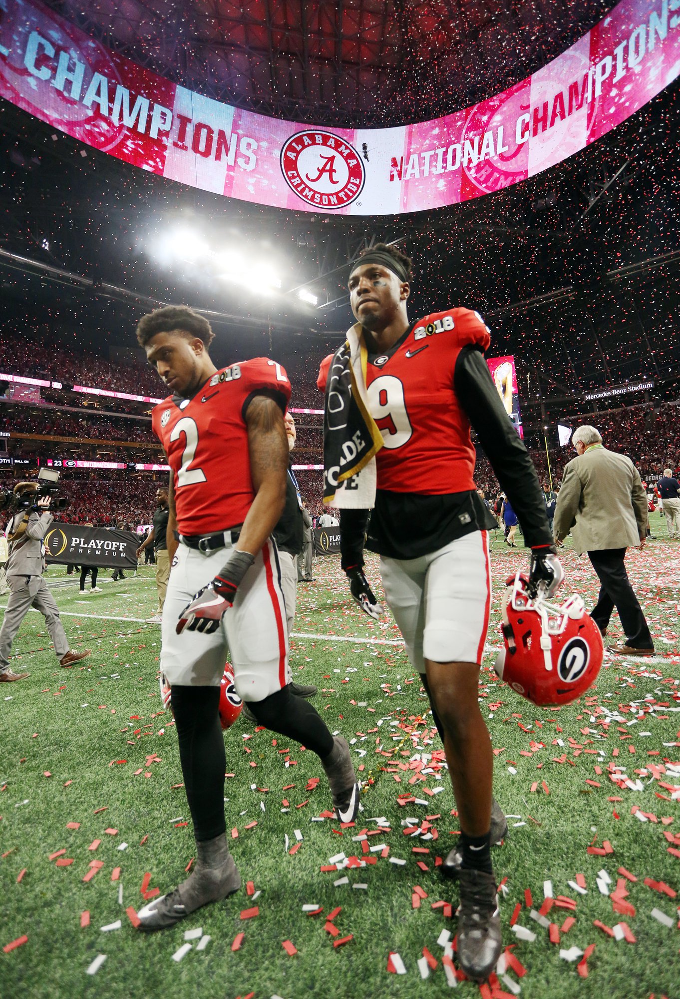 Richard LeCounte III and Ameer Speed