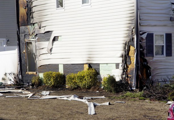 Second house damaged