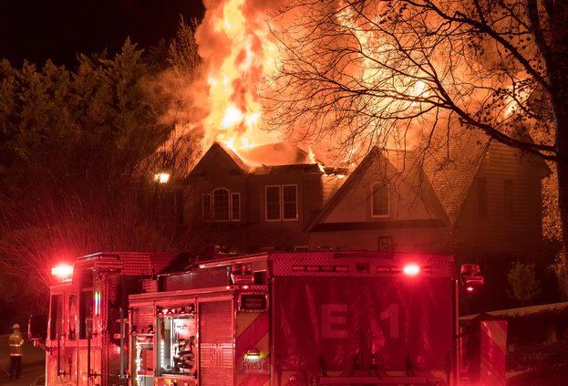 Polo Fields house fire