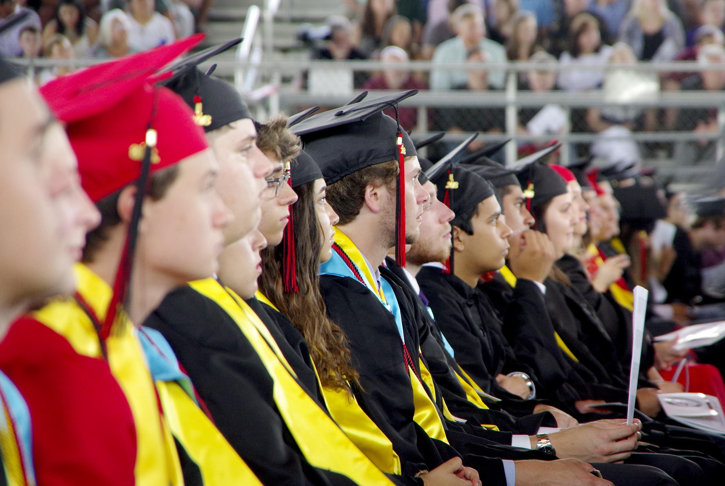 Row of Graduates