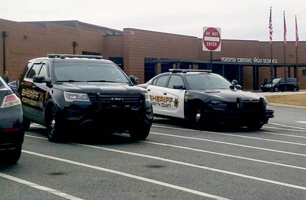 Deputies at FCHS